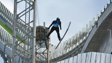Ұлттық құрама шаңғымен секіруден шеберлігін шыңдады