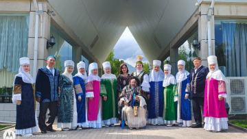 "Тұмар" ансамблі  Қырғызстанда жеңімпаз атанды