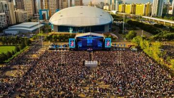 Елордада Open Air концерттеріне 100 мыңнан астам көрермен жиналды