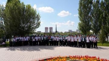«Таза Қазақстан» акциясына «Жасыл елдің» 80-нен астам сарбазы қатысты