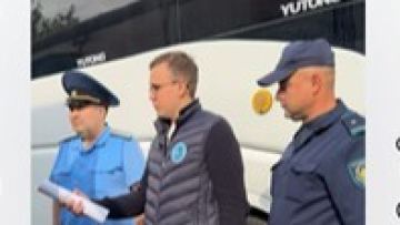 Заң мен Тәртіп: автовокзал маңында профилактикалық кездесу өткізілді