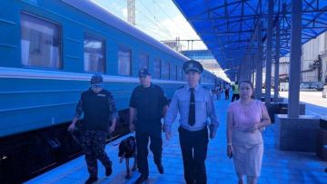 Астанада пойызда есірткіге қарсы рейд өтті