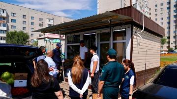 Сарайшық ауданында сауда павильондарының тазалығы тексерілді