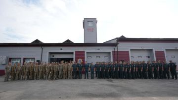 Жаңартылған өрт сөндіру бөлімі қайта ашылды