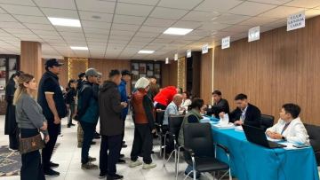 Астанада алғашқы сайлаушылар дауыс беруге қатысты
