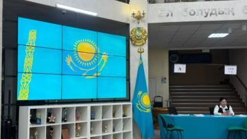 Астанадағы №131 сайлау учаскесінде дауыс беру штаттық режимде өтуде