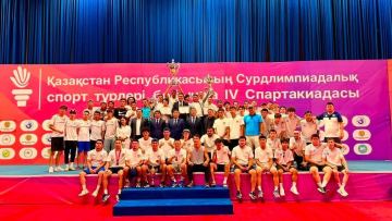 Cурдо жүзу мен сурдо таеквондодан Астана құрамасы I орын иеленді