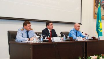 Елордада құқық қорғау органдары басшыларының жұмыс кеңесі өтті