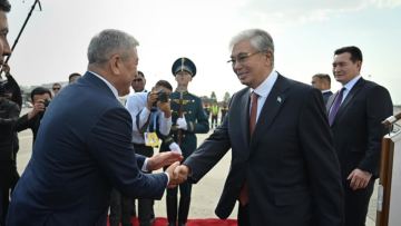 Мемлекет басшысы жұмыс сапарымен Бішкекке барды