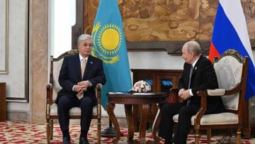 Мемлекет басшысы Ресей Президентімен кездесті