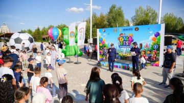 Bala Fest: Астанада 200-ге жуық бала спорт пен шығармашылықтан сынға түсті