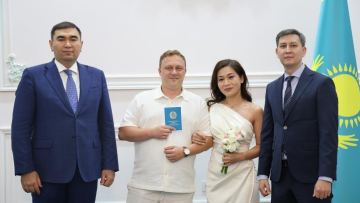 Қазақстан Елшілігінде неке қию салтанатты рәсімі өтті