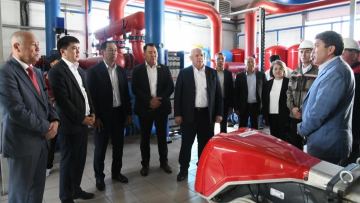Жылыту маусымына дайындық барысы тексерілді