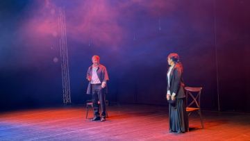 Елорда театрында драматургиялық «Тәуелді» қойылымы көрсетілді