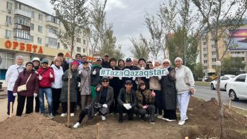 Елордада зейнеткерлер экологиялық акцияда белсенділік танытты
