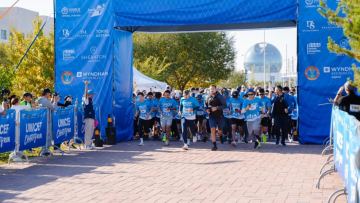 UNICEF Charity Run қайырымдылық жүгіру акциясына 2000 адам қатысты