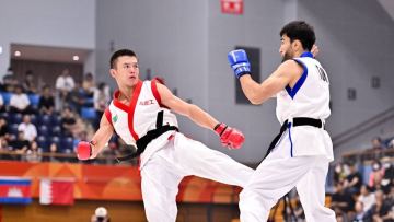 Санжар Әділов ММА-дан Азия ойындарының қола жүлдесін иеленді