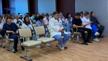 Медицина қызметкерлеріне қаржылық және цифрлық қауіпсіздік мәселелері түсіндірілді