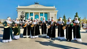 «Қарттарым – асыл қазынам!»  ауданаралық мерекелік флешмобы өтті