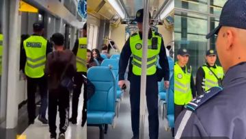 LRT станцияларында қоғамдық тәртіпті сақтауға ерекше мән берілуде