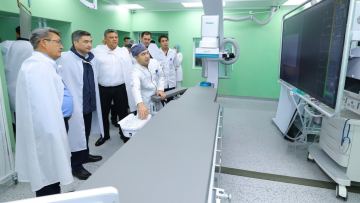 Олжас Бектенов Балқаштағы инфрақұрылым нысандарын аралады
