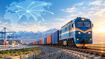 Теміржол көлігімен экспорттық тасымалдар көлемі 7,1%-ға артты