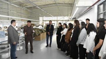 Студенттер дуалды оқыту аясында өндірістік тәжірибемен танысты
