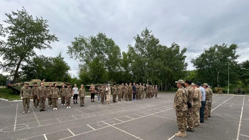«Батырлар» әскери-патриоттық лагеріне 800-ден астам елордалық оқушы қатысты