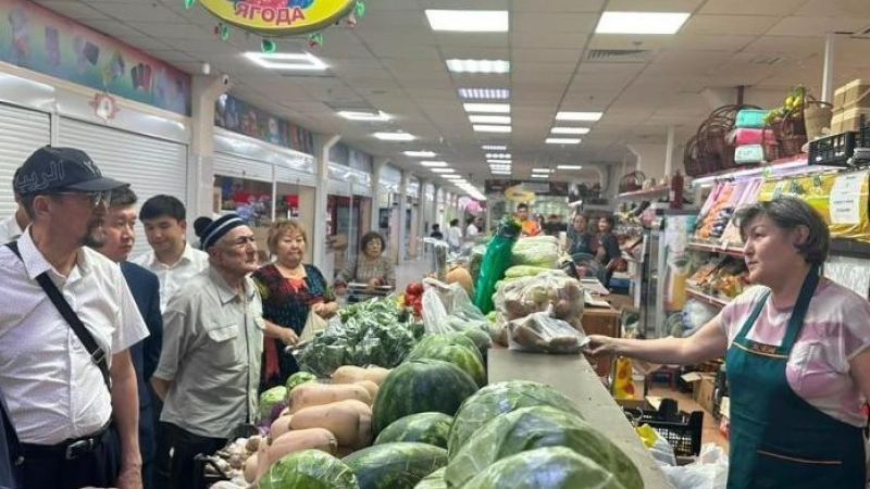 Әлеуметтік маңызы бар азық-түлік тауарлар бағасына бақылау жүргізу жұмыстары жалғасуда