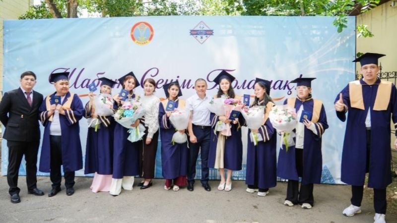 Инклюзивті кәсіптік білім беру топтарының алғашқы түлектеріне диплом табысталды