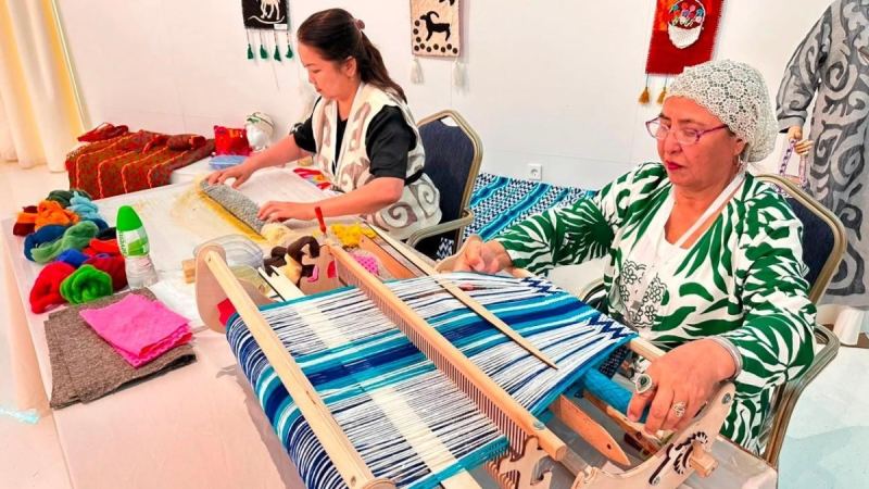 Астанада Ұлытау облысының «Алтын Орданың мұрасы» атты креативті жәрмеңкесі өтуде