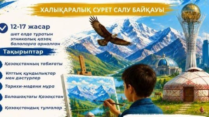 «Қазақстан – менің көзіммен» шығармашылық байқауы өтуде