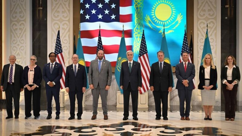 Президент АҚШ Конгресі Өкілдер палатасының делегациясын қабылдады