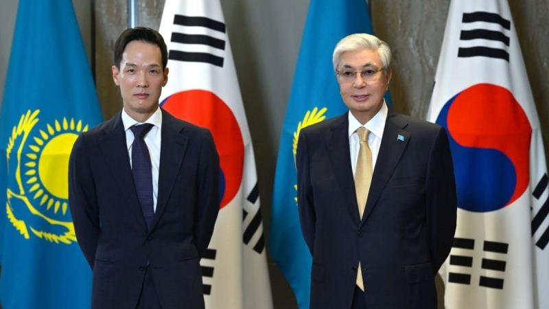 Президент Қасым-Жомарт Тоқаев Hanwha Group вице-төрағасы Ким Дон Вонды қабылдады