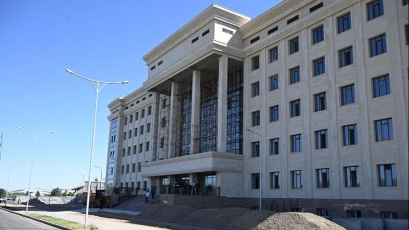 Талдықорғанда жаңа емхананың құрылысы аяқталуда