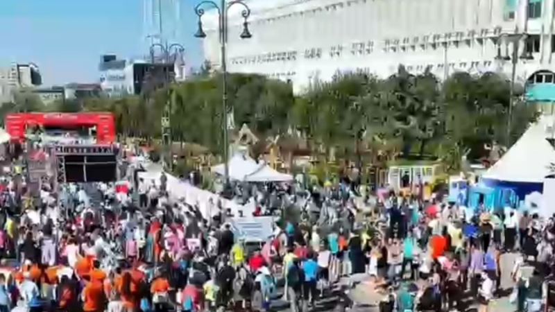 Он бесінші Almaty Marathon өтті