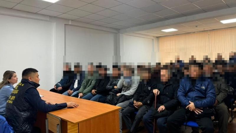 Сотталғандармен профилактикалық жұмыс жүргізілуде