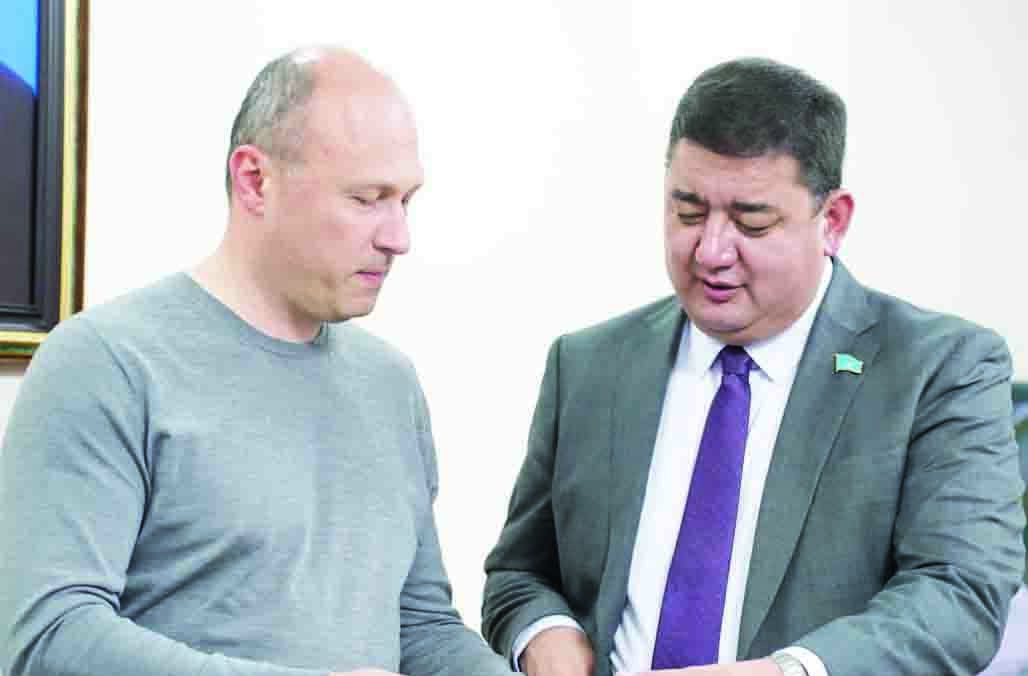 «СКМ Девелопмент»  өкілдерімен кездесті