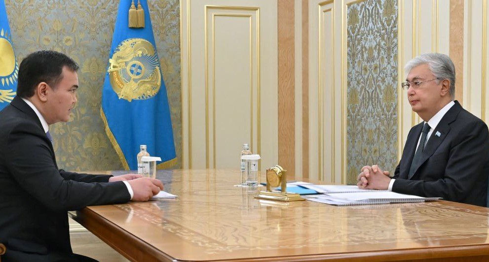 Мемлекет басшысы елорда әкімін қабылдады