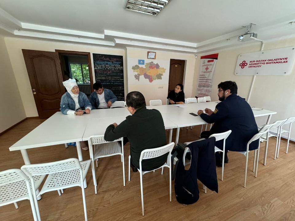 Елорда тұрғындарына құқықтық кеңестер берілді