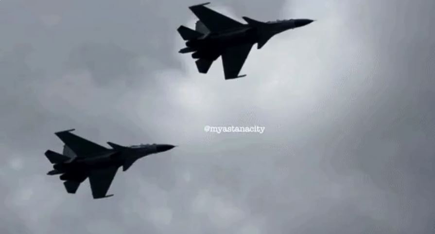 Астана аспанында байқалған жойғыш ұшақтарға қатысты пікір білдірілді
