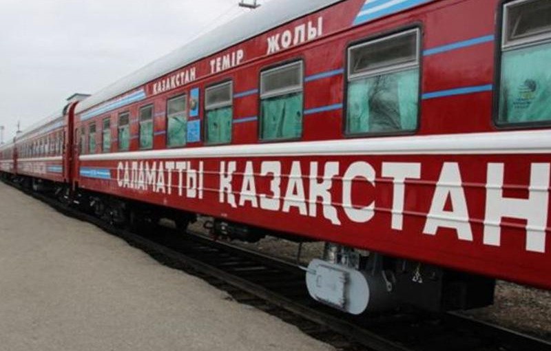 "Саламатты Қазақстан " 48 стансаны аралады