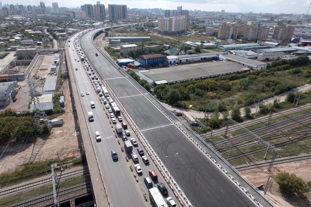 "Өркеш көпір" толық пайдалануға берілді