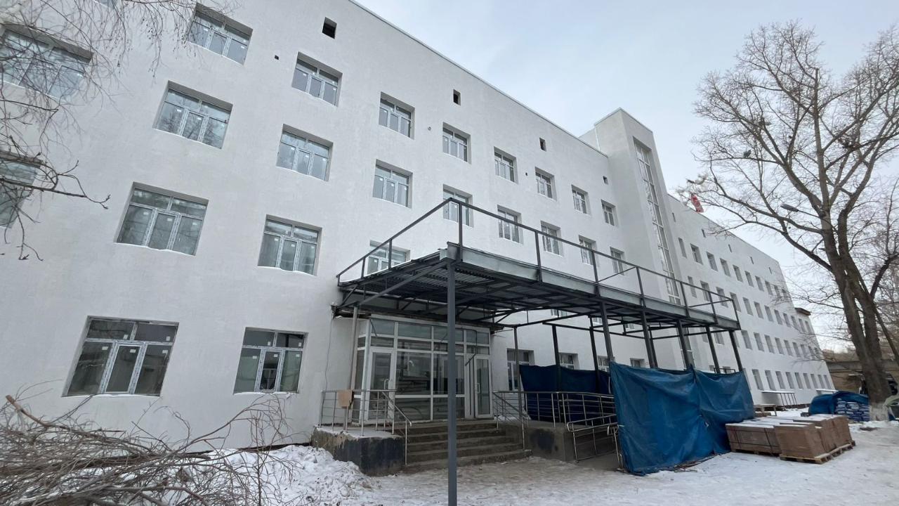Елордадағы №3  ауруханаға күрделі жөндеу жүргізілуде