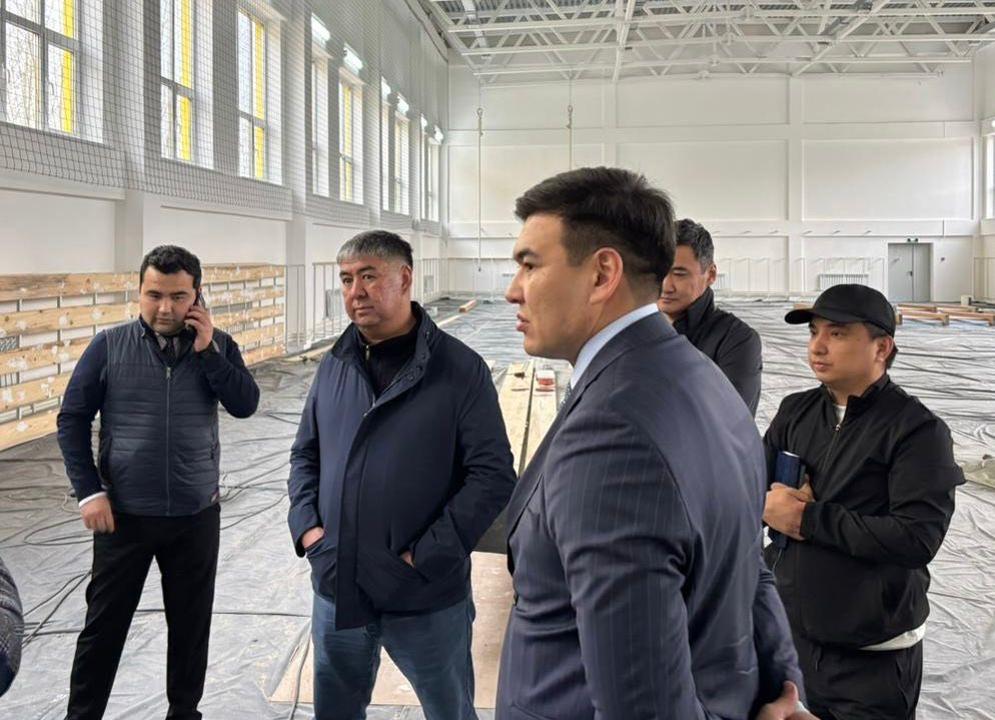 Салынып жатқан қосымша ғимараттың құрылысымен танысты