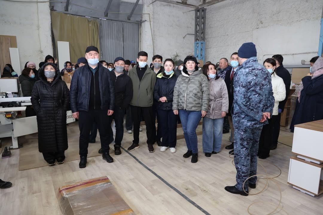 Академия магистранттары №2 мекеме мен тергеу изоляторына барды