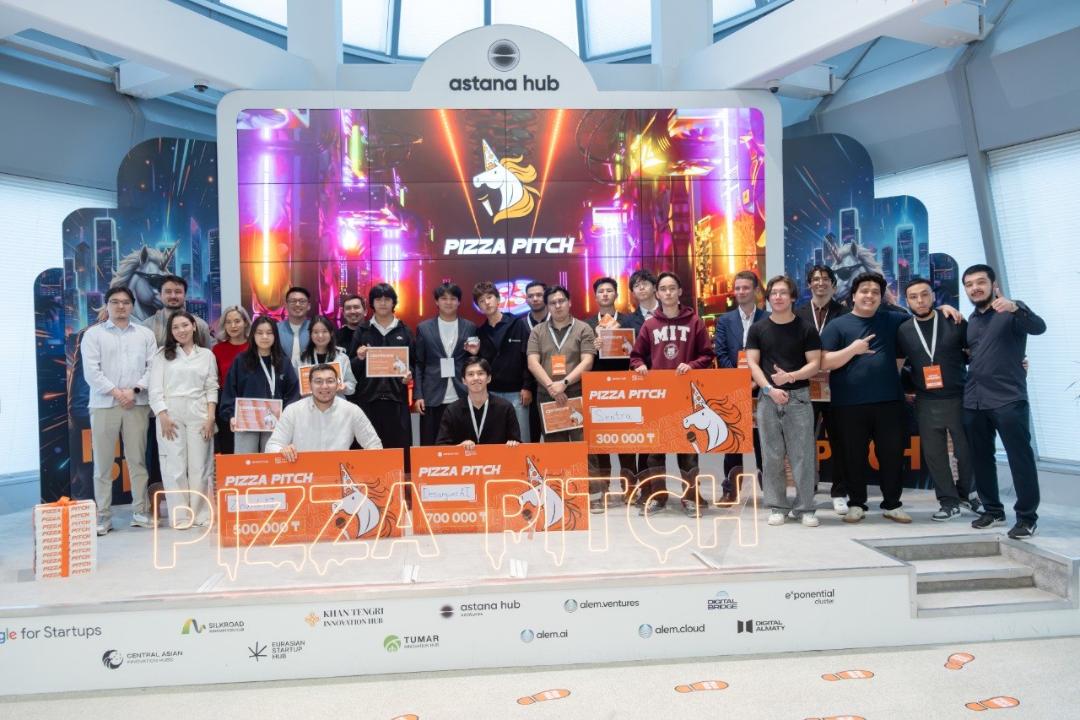 Astana Hub алаңында кезекті Pizza Pitch өтті