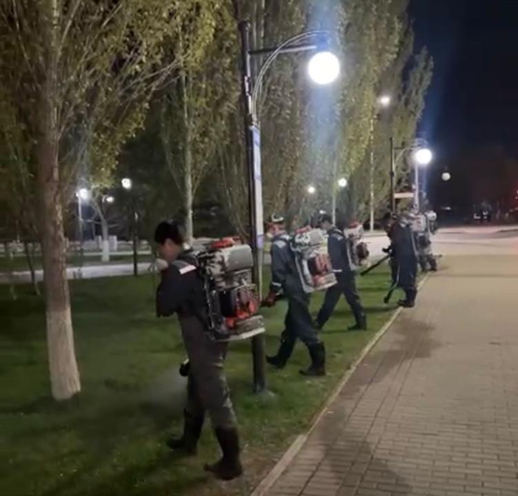 Елордада дезинсекцияның бірінші кезеңі басталды