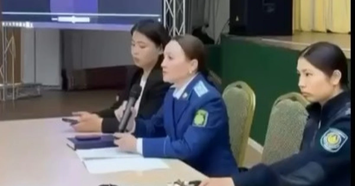 Елорда прокурорлары 8-сынып оқушыларымен профилактикалық кездесу өткізді