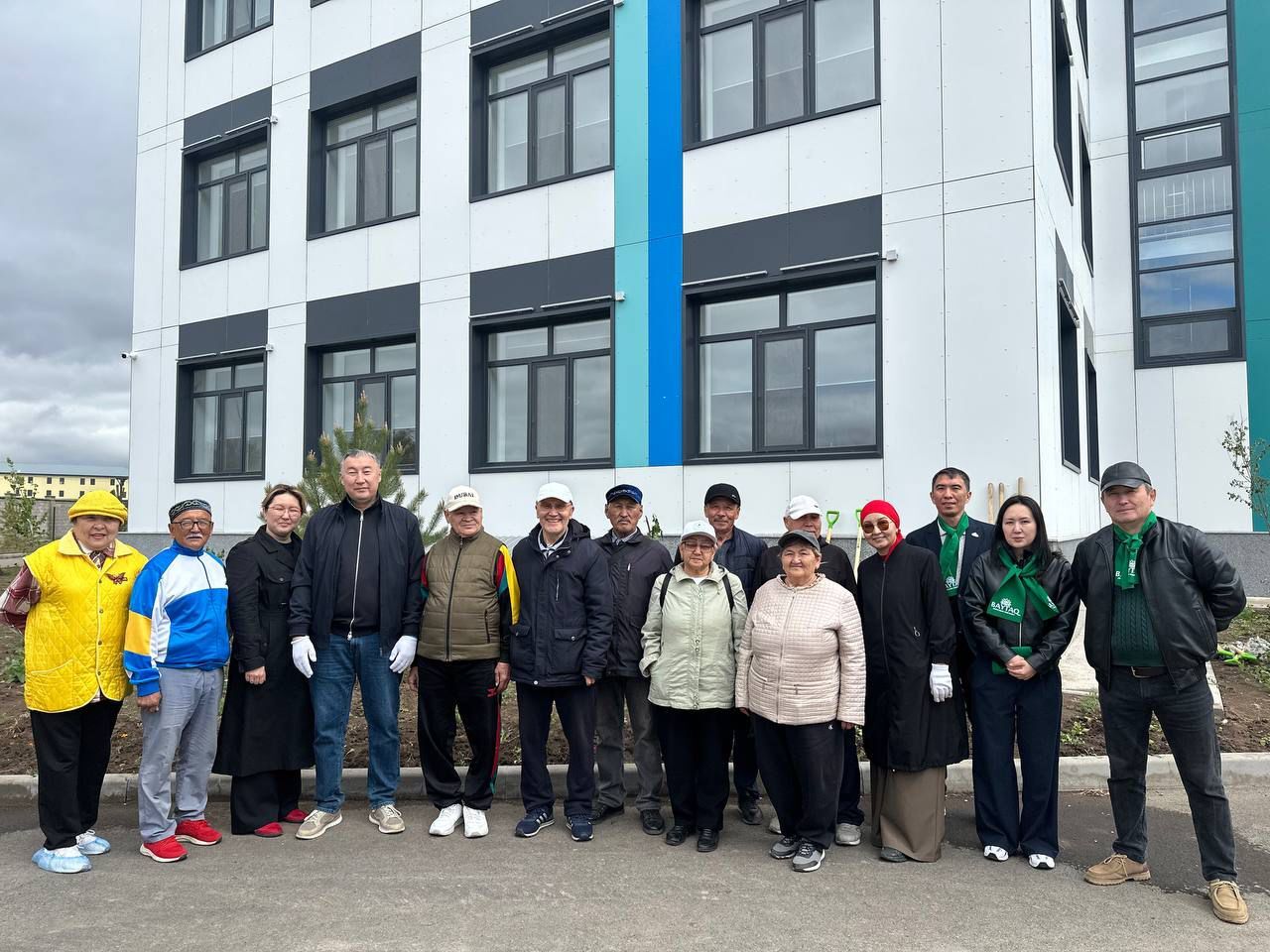 Белсенді зейнеткерлер экоакцияға қатысты
